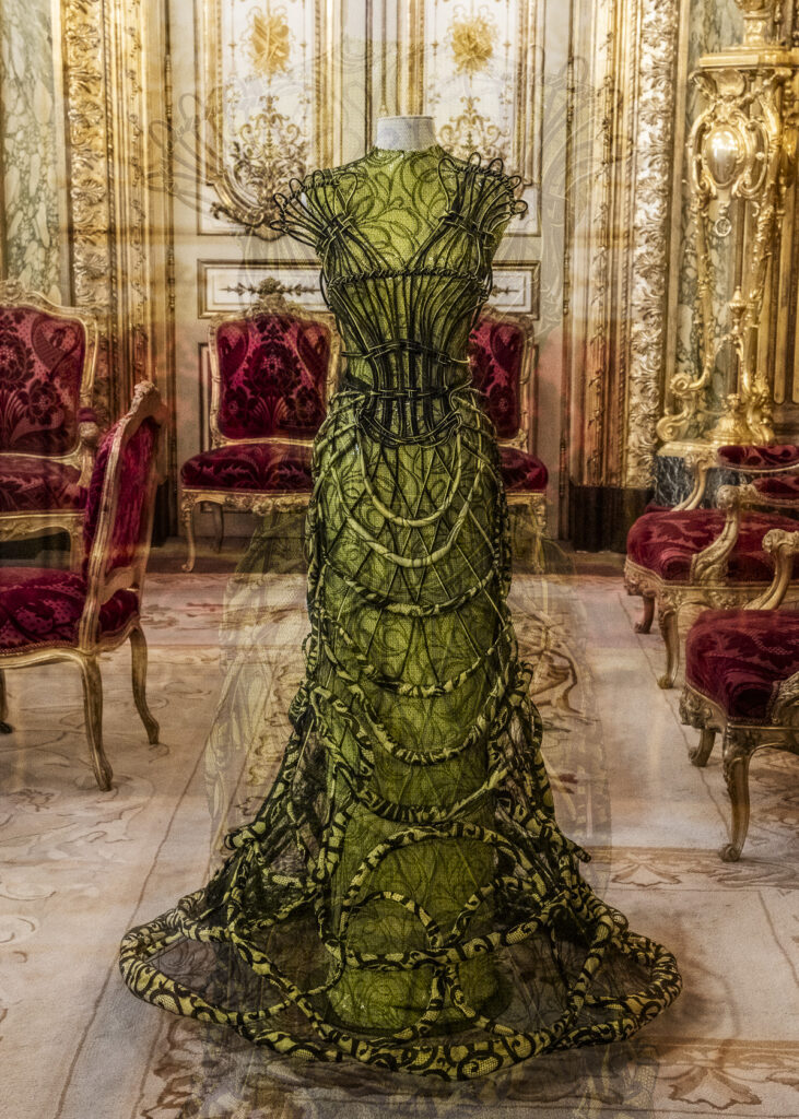 Jean Paul Gaultier "Calligraphie" dress